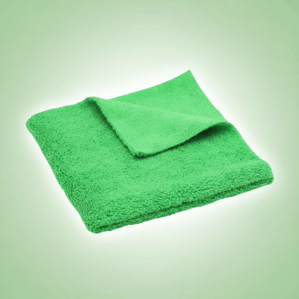 Microfibre sans bord Vert