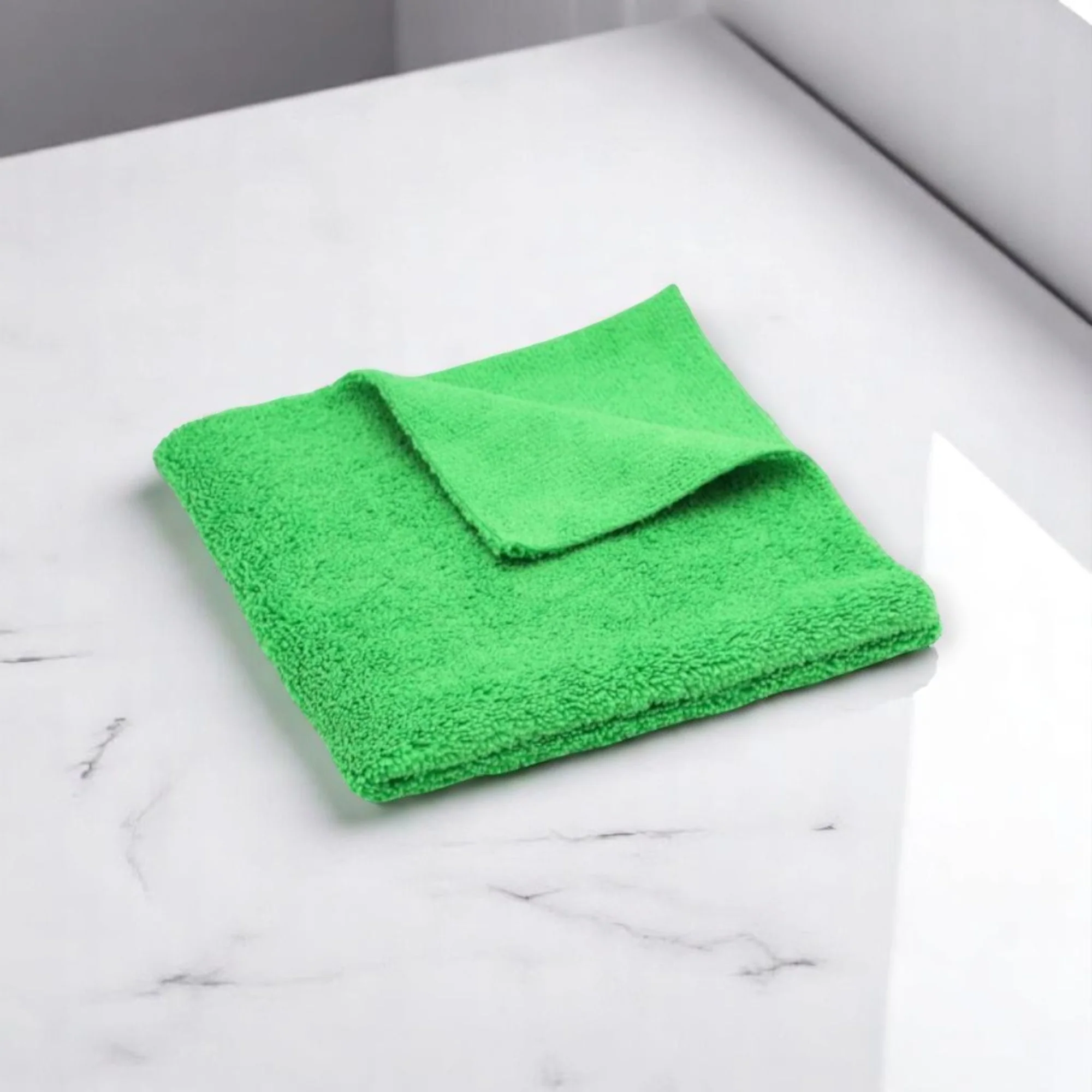 Microfibre sans bord Bleu